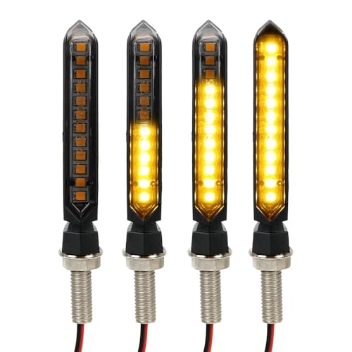 Clignotants à indicateurs moto LED défilants pour feux stop
