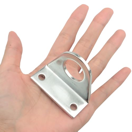 ZZHXSM 2 peças MAL Bracket LB20 haste cilíndrica pinos de clipe U para hastes cilíndricas suporte de