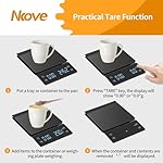 Nkove Digital Coffee Scale with Timer for Pour Over Maker Brew - Image 4