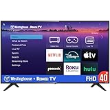 Westinghouse Roku TV - 40 Inch Smart, 1080P LED Full HD with Wi-Fi Connectivity and Mobile App, Flat Screen Compatible with Apple Home Kit, Alexa and Google Assistant