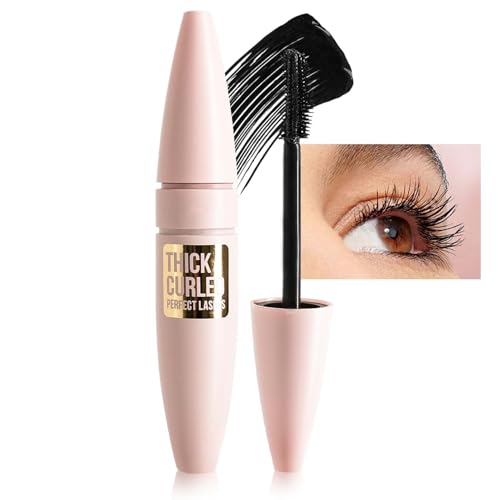 Mascara Waterproof Black, Long-Lasting Mascara for Definition & V...