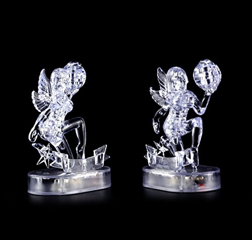 Gracesdawn Crystal Twelve Constellations Deluxe 3D Puzzle Colorful Crystal Decoration (Virgo) #TOP1