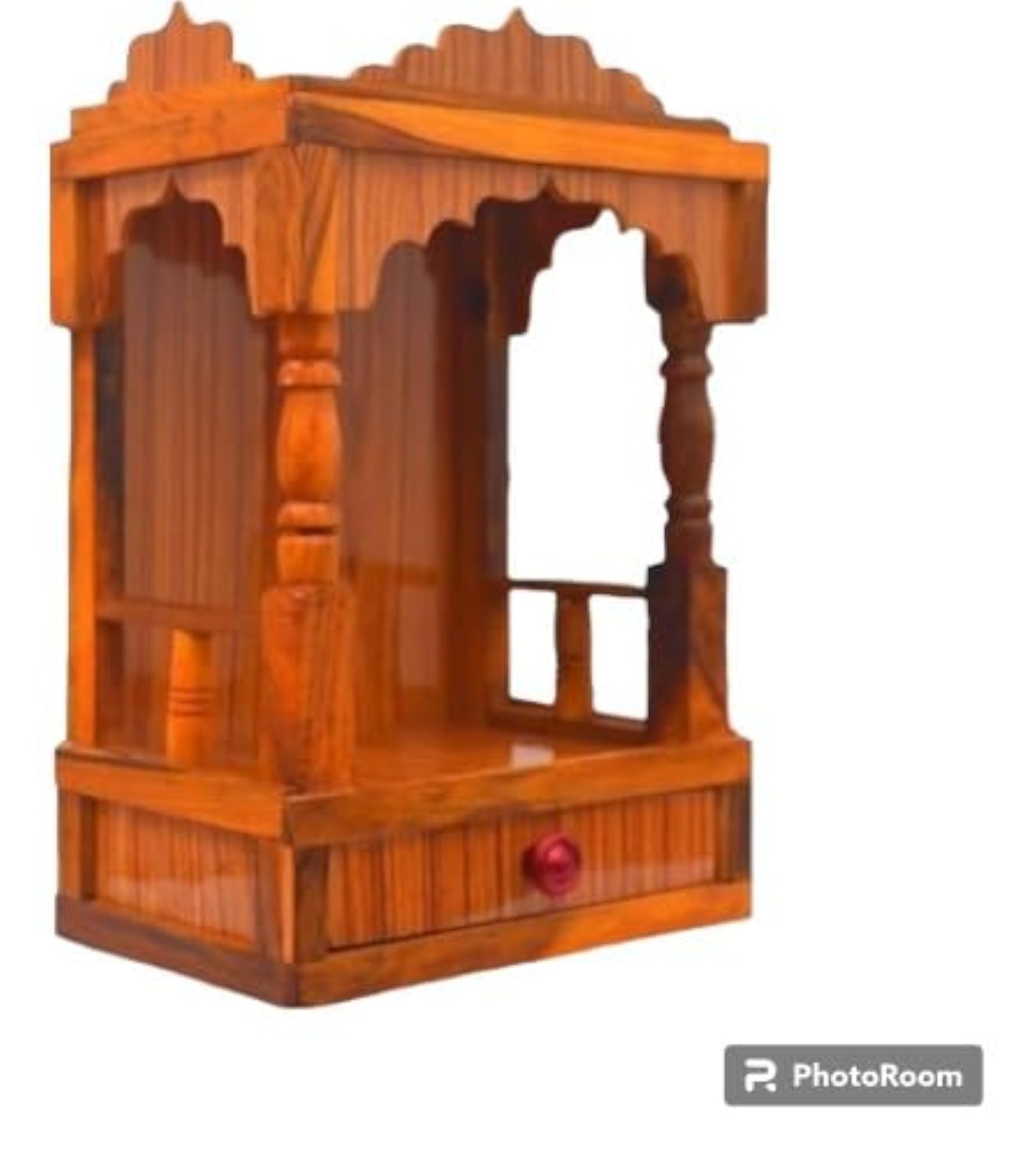 Wooden Wall Hanging Temple for Home, Office, Shop