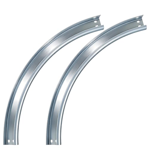 LAJIAOZ Garage Door Curved Track R15 Pair