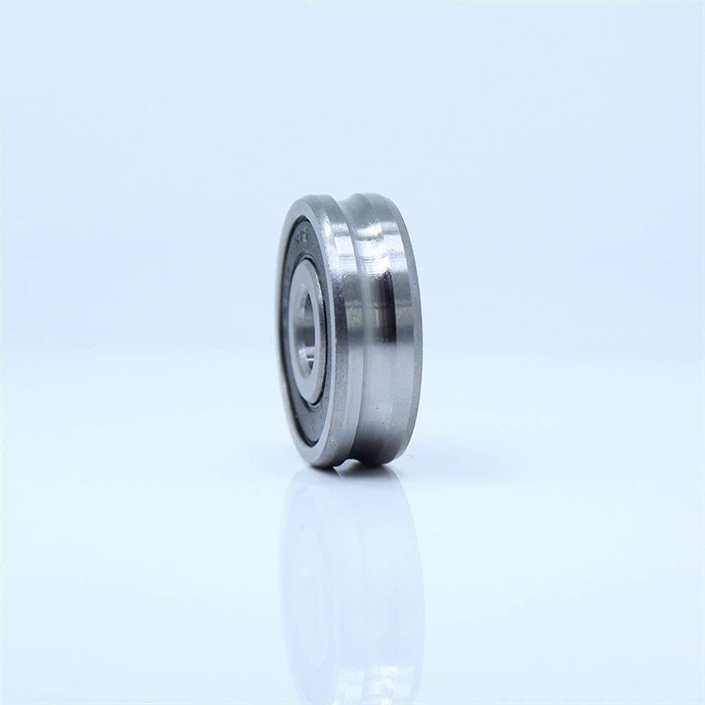 TMP1105 544162 pierścień zewnętrzny z łożyskiem U-Nut, 5 x 19 6 mm, łożysko wałeczkowe z liną drucianą, ciężki żuraw, łożysko koła U-Nut, 10 sztuk (051906U2 1)