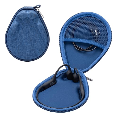 Ginsco ���j�o�[�T�����`���w�b�h�z���P�[�X SHOKZ OpenRun Pro 2/Pro 2 Mini/OpenRun/OpenSwim �I�[�v���C���[�X�|�[�c�w�b�h�t�H���Ή� Raycon/CXK/BAICLUD/MRYTKY�ɑΉ� (�u���[)