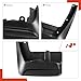 A-Premium Set of 4PCS Mud Flaps Splash Guards Mudguards Mudflaps with Hardware Kits Accessory Compatible with Toyota Sienna, 2011-2017, Van, (Not fit SE), Black Color, Front LH RH and Rear LH RH
