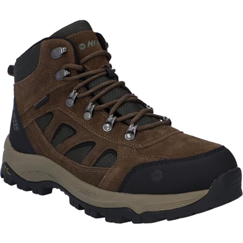 Hi-Tec Mens Bandera Expedition Mid Wide Boots Brown 11 UK
