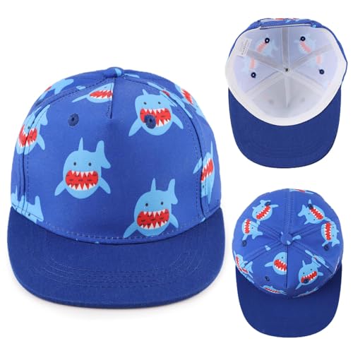 Peecabe Toddler Baseball Hat Novelty Boy Girl Sun Cap Flat Brim Kid Baseball Hats 6M-8Y2