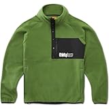 thirtytwo boots lashed Olive ThirtyTwo Rest Stop Anorak Half Zip Fleece XL