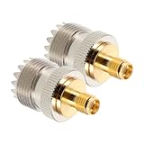 LckCryspho 同軸アダプター メス×2 – 銅製パススルー信号カプラ、インターホン機器との互換性あり