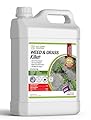 ECO GARDEN PRO - Organic Vinegar Weed Killer | Kid Safe Pet Safe | Clover Killer For Lawns | Moss Killer | Green Grass & Poison Ivy Killer | Spray Ready Glyphosate FREE Herbicide (1 Case of 4 Gallons)