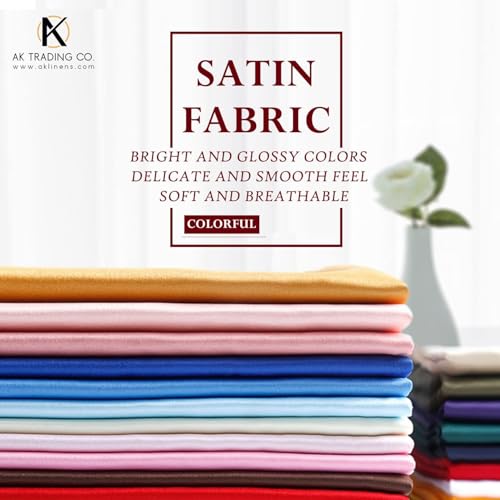 Tissu satiné de mariage charmeuse bleu sarcelle 5 yards pour haute couture