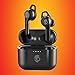 Skullcandy Indy Fuel in-Ear Wireless Earbuds, Wireless Charging, 30 Hr Battery, Microphone, Works with iPhone Android and Bluetooth Devices - Black