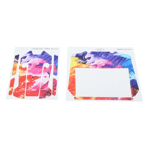 Calcomanías para drones, de PVC, elegante, no destiñen, para control remoto Mini 4 Pro Drone RC N2, fácil extracción (tipo 1)