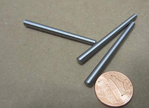 #1/0 Steel Taper Pin, .172" Large Diameter x .130" Small Diameter x 2.00" Length, 25 Pcs