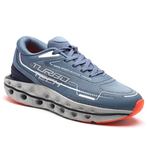 Image of Action | Athleo | TURBO-1106 | Men's | Lace-Up | Running | Shoes | Trendy | Lightweight | Comfortable | Durable | Sports | Shoes
