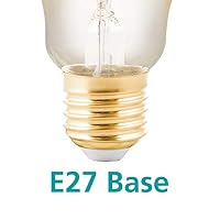EGLO E27 Lampe dimmbar, Spiral LED Retro Glühbirne – Ansicht 3