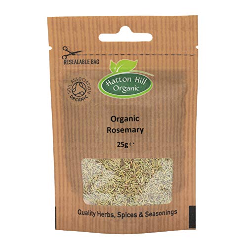Organic Dried Rosemary 25g by Hatton Hill Organic - Certified Organic