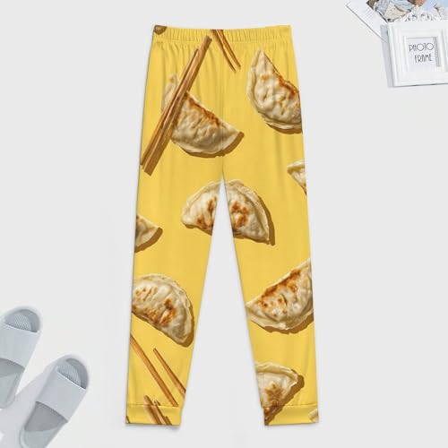 Gyoza Dumplings Men's Pajama Pants Lounge Pant Sleepwear PJ Bottoms3