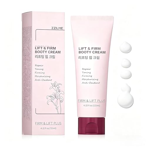 ZZILME B TIGHT Cellulite Cream – Firming Body Cream for Smoothing, Tightening & Lifting Booty & Arms, Reduces Cellulite Appearance Korean Skincare 4.21 Fl Oz