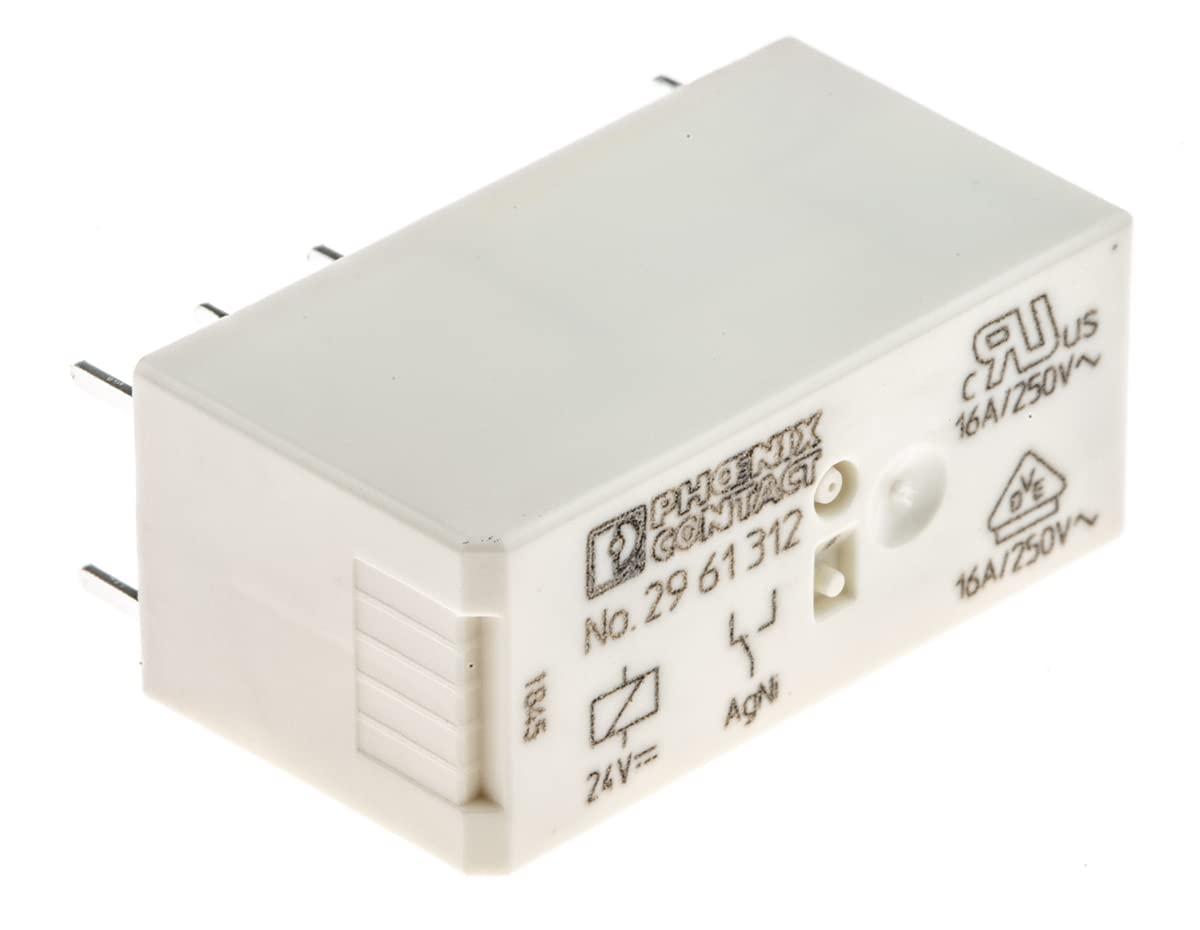 Phoenix Contact Relay, Spdt, 250Vac, 16A Rohs Compliant: Yes - 2961312
