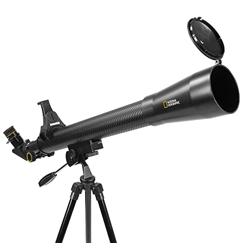 Image of National Geographic 50mm Astronomical Refractor Telescope with Fully Coated Optics Adjustable Tripod and Astronomy App for Young Astronomers and Adult Sky Watchers