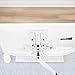 VIVO Height Adjustable VESA Adapter for Single 13 to 27 inch Monitor, Accessory Bracket Kit for Individual Screen, White, STAND-VAD3W