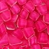 Milltown Merchants - Glow in The Dark Mosaic Tiles - Arts and Crafts - Indoor/Outdoor Projects - Pink - 1 Pound Bag #1