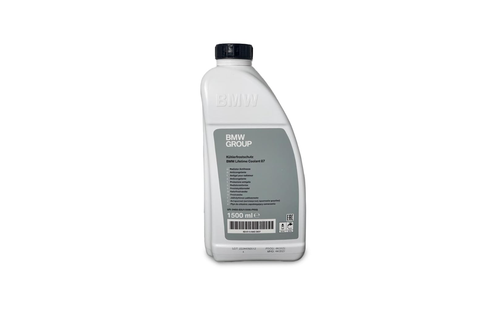 BMW Genuine Car Engine Coolant Antifreeze Anti Freeze 1500ml 1.5l L 83512355290