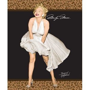 Amazon.com: JPI Marilyn Monroe Queen Leopard Blanket w/Beach Towel : Home u0026  Kitchen