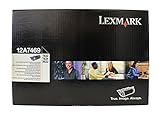 Article authentique (OEM) Lexmark 12 A7469 cartouche de toner pour laser Noir Très Haute Capacité Return Programme spécial Label Applications – Noir Extra haute capacité, fonctionne pour Optra T634, Optra T634dn, Optra 19752, Optra T634 N