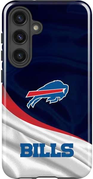 Skinit Impact Phone Case Compatible with Galaxy S25 Plus - Officially Licensed NFL Buffalo Bills Breakaway Design