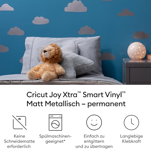 Cricut Smart Vinyl Permanent Joy Xtra 24,1 x 91 cm (Matte, Champagner)