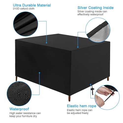 Consejos y reviews para comprar Fundas para Muebles de Exterior Impermeables al mejor precio. 15 Imagen adicional