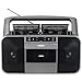 JENSEN MCR-1500 MCR-1500 Portable Stereo CD Player and Dual-Deck Cassette Player/Recorder with AM/FM Radio