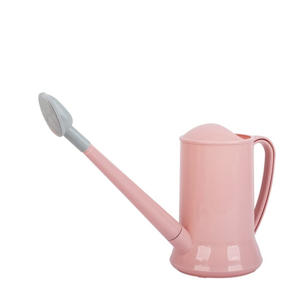 Watering Can Sprinkling Can Watering Plastic Flower Pot Indoor Cans Spout For Plants Plant Garden Tool(Pink)
