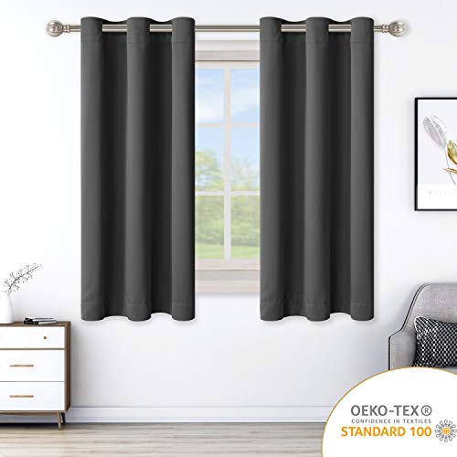 LORDTEX Blackout Curtains for Bedroom -Thermal Insulated Curtains with Grommet Top Room Darkening