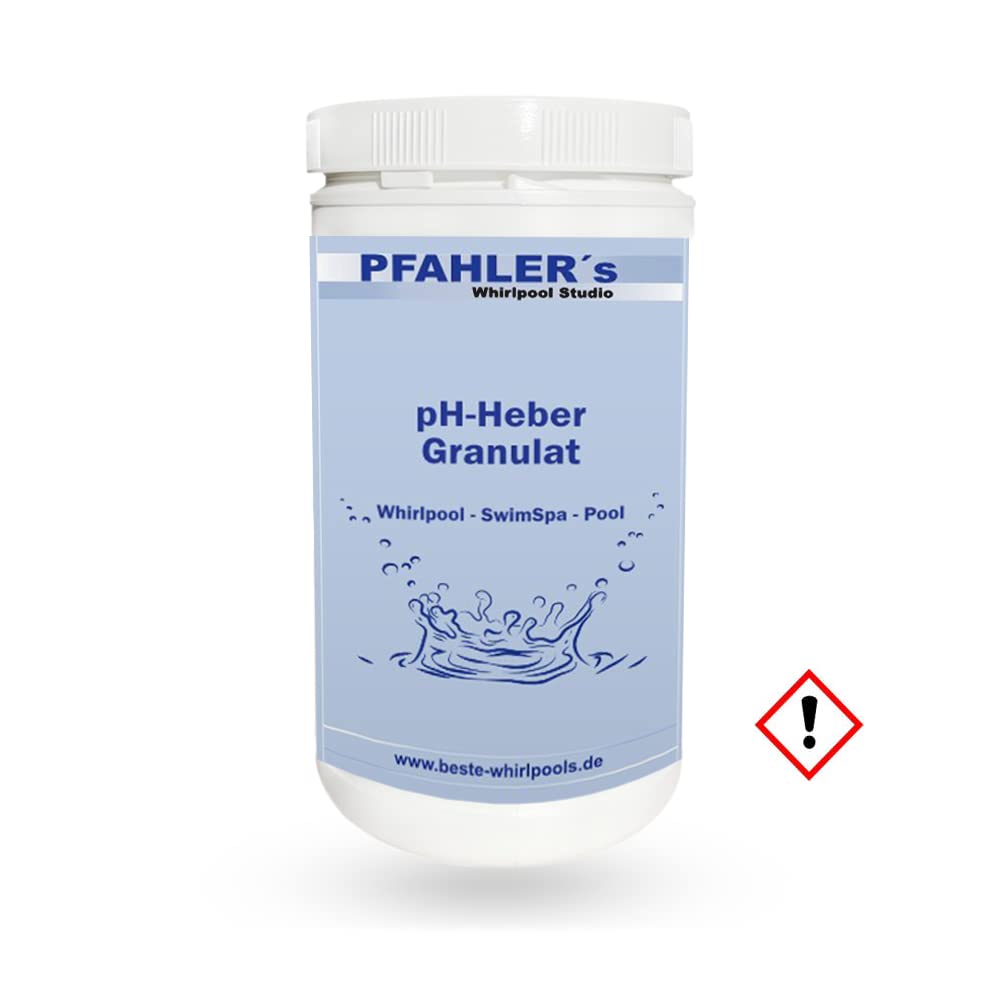 pH Senker und Heber + Chlorgranulat Sparset Whirlpool Wasserpflege. pH Minus pH Plus Chlor Whirlpool Spa Pool