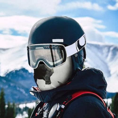 Balaclava para hombre y mujer, máscara para esquiar, cubreboca completo con diseños de conejos en distintas posiciones, ideal para ciclismo y motociclismo miniatura 5