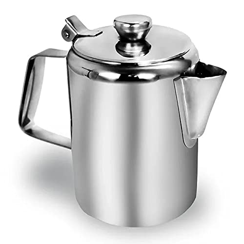 Leiteira Com Tampa 852ml em aço Inox Luxo Ke Home