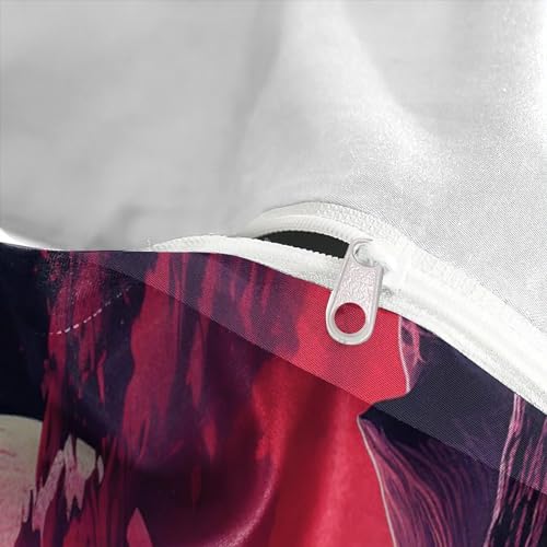 Funda nórdica fácil de limpiar de coche 3D microfibra cómoda para evitar manchas en cama doble 8