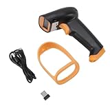 Acouto S8 1D 2D Drahtloser Barcode-Scanner, Schnell und Präzise, ​​Hand-Barcode-Scanner, Scanner-Pistole mit USB-Empfänger für den Laden, Verbesserung der Effizienz und Verbindungstechnologie-Pistole