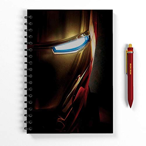 Iron Man Spiral Bound Notebook Amazon.in Office Products