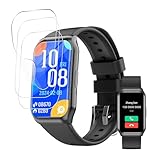 For KOMOI AK01 スマートウォッチ フィルム 液晶保護フィルム 高い透明度 指紋防止 反射低減 高感度です 保護フィルム【3枚入り】