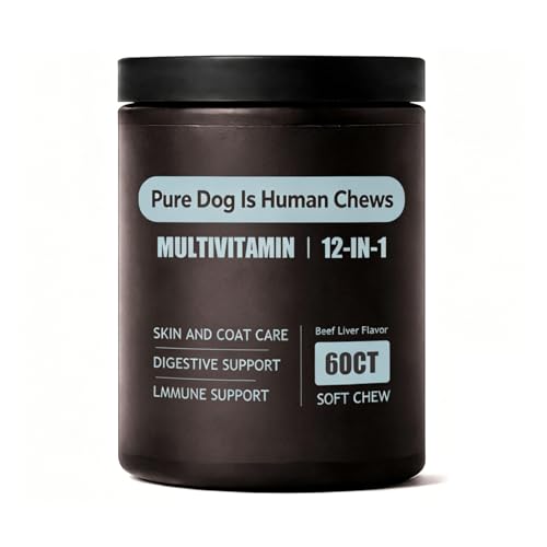 Pure Dog Is Human ChewsDog is Human multivitamin Itch Relief60Pcs