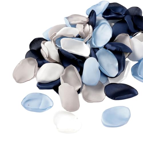 DJBM Silk Rose Petals 200PCS Flower Girl Scatter Petals for