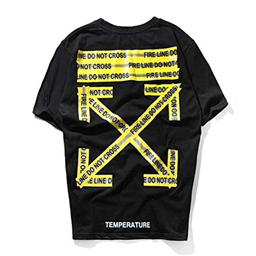 mich Fashion Brand Off OW White Arroff OW White Letter Printing Short-Sleeved T-Shirt Men/Women