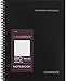Cambridge Limited Notebook, 6 Pack Black Notebook, Legal Ruled, Professional Business Notebook, 80 Sheets, Spiral Wirebound Office Journal & Notebook For Quicknotes, Meeting for Women & Men, CAM10-402