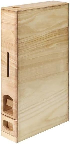 Amazon｜米びつ 10kg用 桐製 スリム 幅12cm キャスター付き スリム